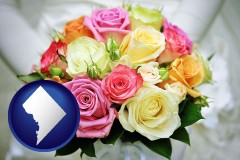 washington-dc a bridal wedding bouquet