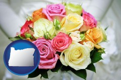 oregon a bridal wedding bouquet